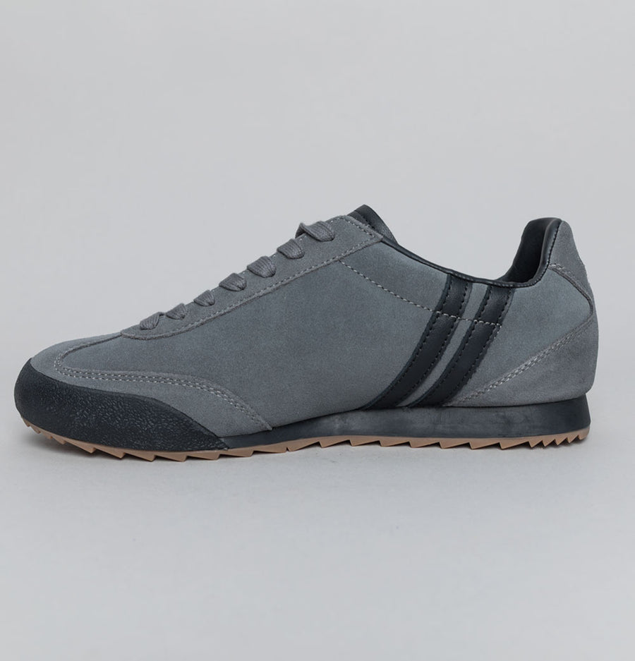 Patrick Rio Trainers Charcoal/Black