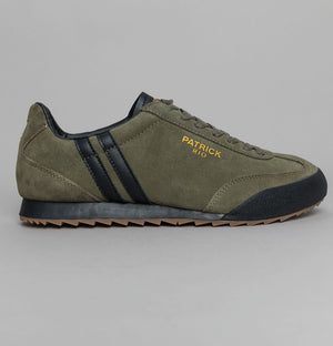 Patrick Rio Trainers Olive/Black