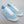 Patrick Rio Trainers Sky Blue/White