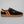 Patrick Monaco Cupsole Trainers Black/Orange