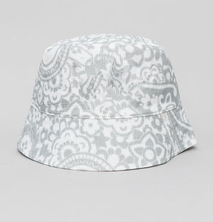 Pretty Green Anchorage Paisley Print Bucket Hat Grey