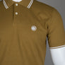Pretty Green Barton Polo Shirt Khaki Green