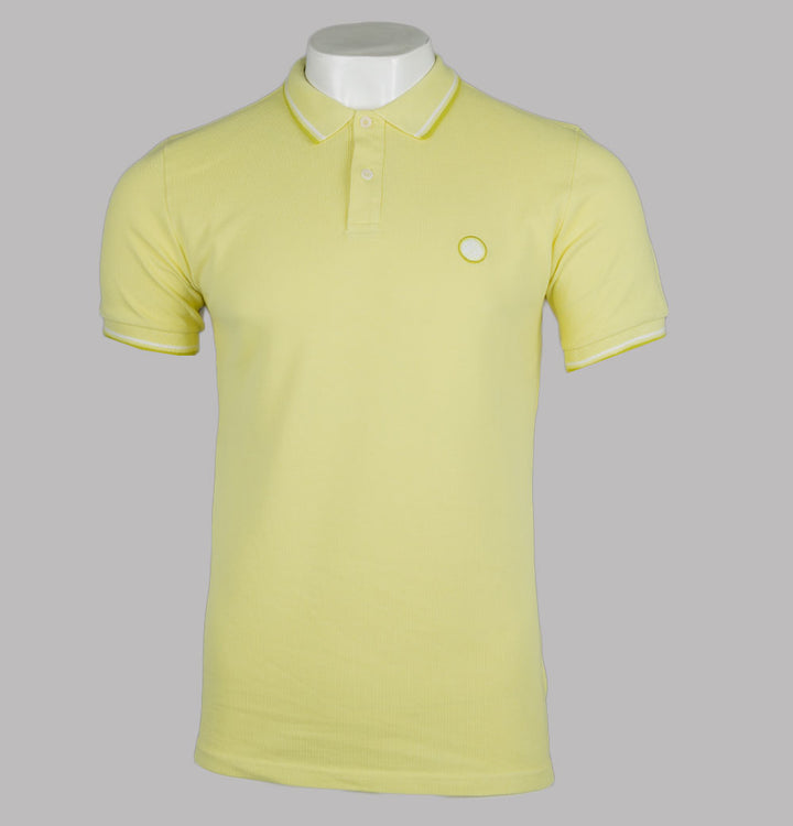 Pretty Green Barton Polo Shirt Light Yellow