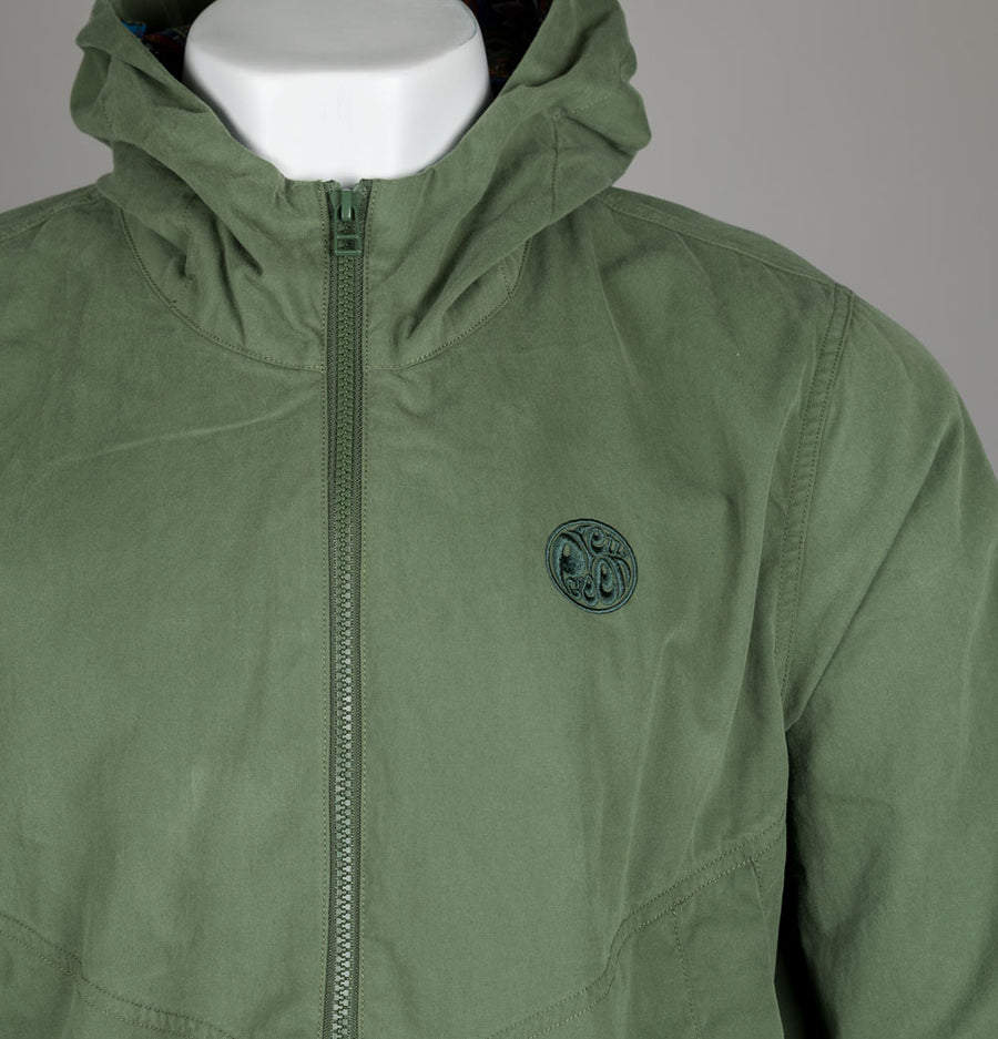 Pretty Green Feltham Hooded Jacket Khaki