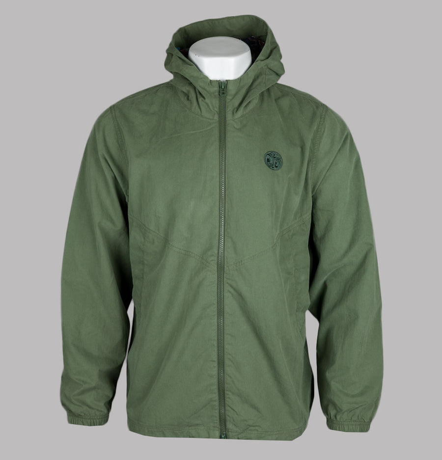 Pretty Green Feltham Hooded Jacket Khaki