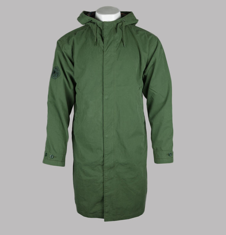 Pretty Green Feltham Parka Khaki