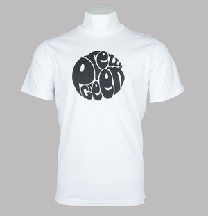 Pretty Green Gillespie Logo T-Shirt White/Black