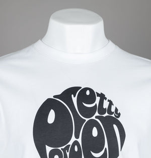 Pretty Green Gillespie Logo T-Shirt White/Black