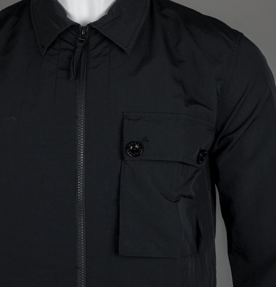 Pretty Green Heaton Overshirt Black