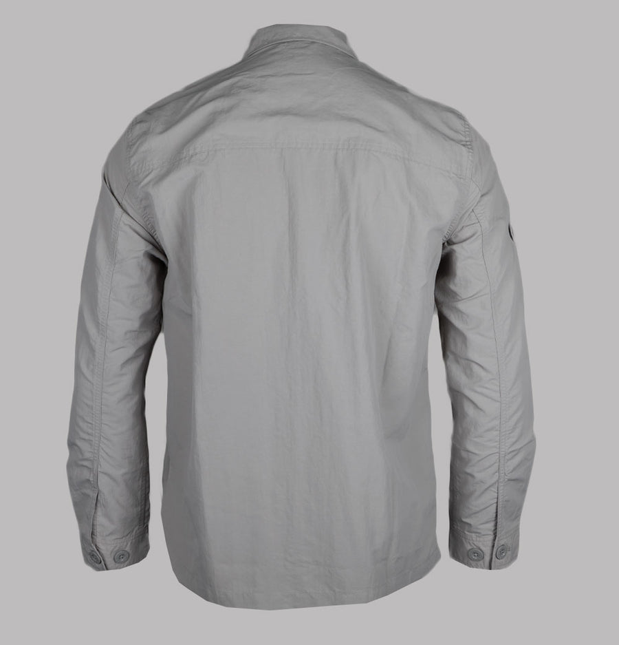 Pretty Green Heaton Overshirt Grey