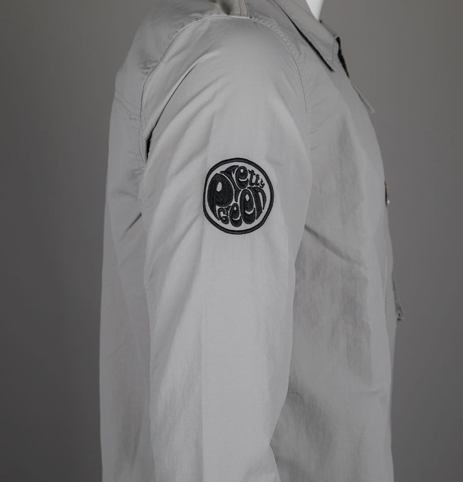 Pretty Green Heaton Overshirt Grey