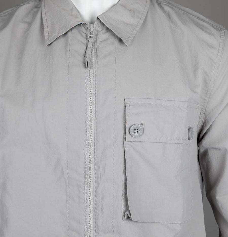 Pretty Green Heaton Overshirt Grey
