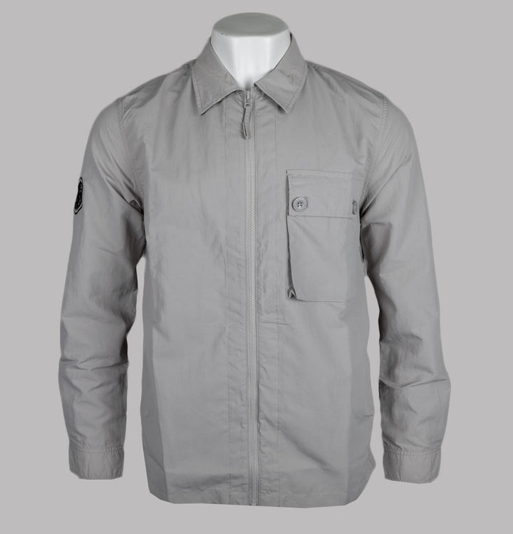 Pretty Green Heaton Overshirt Grey
