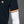 Pretty Green Hollen Tipped Grandad T-Shirt Navy