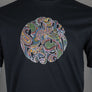 Pretty Green House Paisley Logo T-Shirt Black