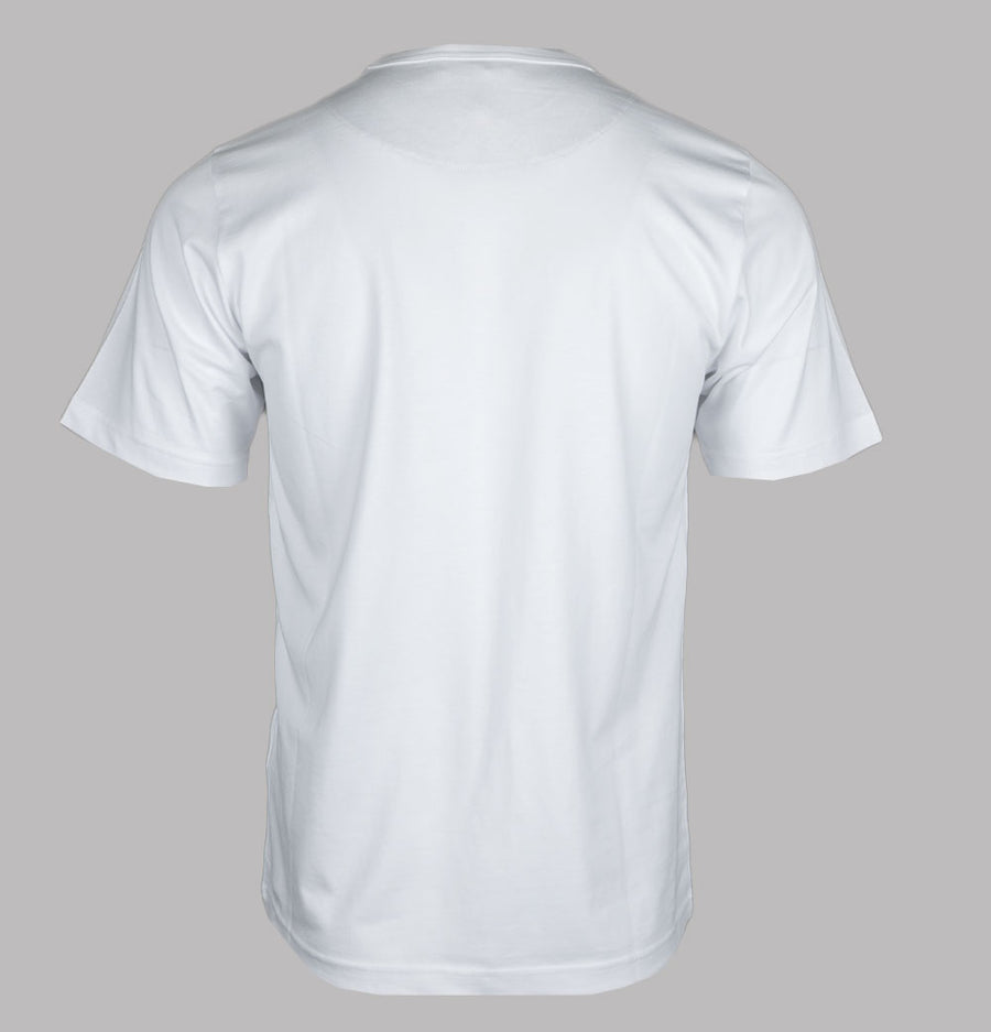 Pretty Green House Paisley Logo T-Shirt White