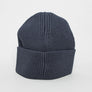 Pretty Green Logo Knit Beanie Navy