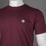 Pretty Green Mitchell T-Shirt Burgundy