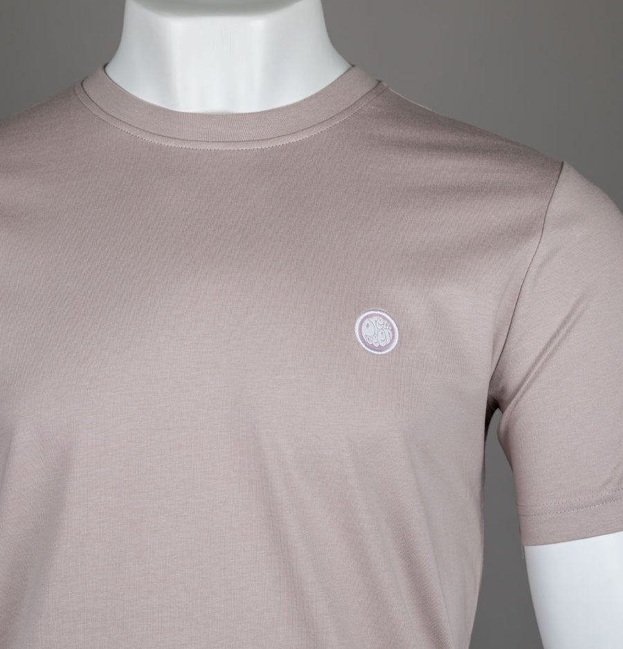 Pretty Green Mitchell T-Shirt Dusky Pink