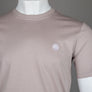 Pretty Green Mitchell T-Shirt Dusky Pink