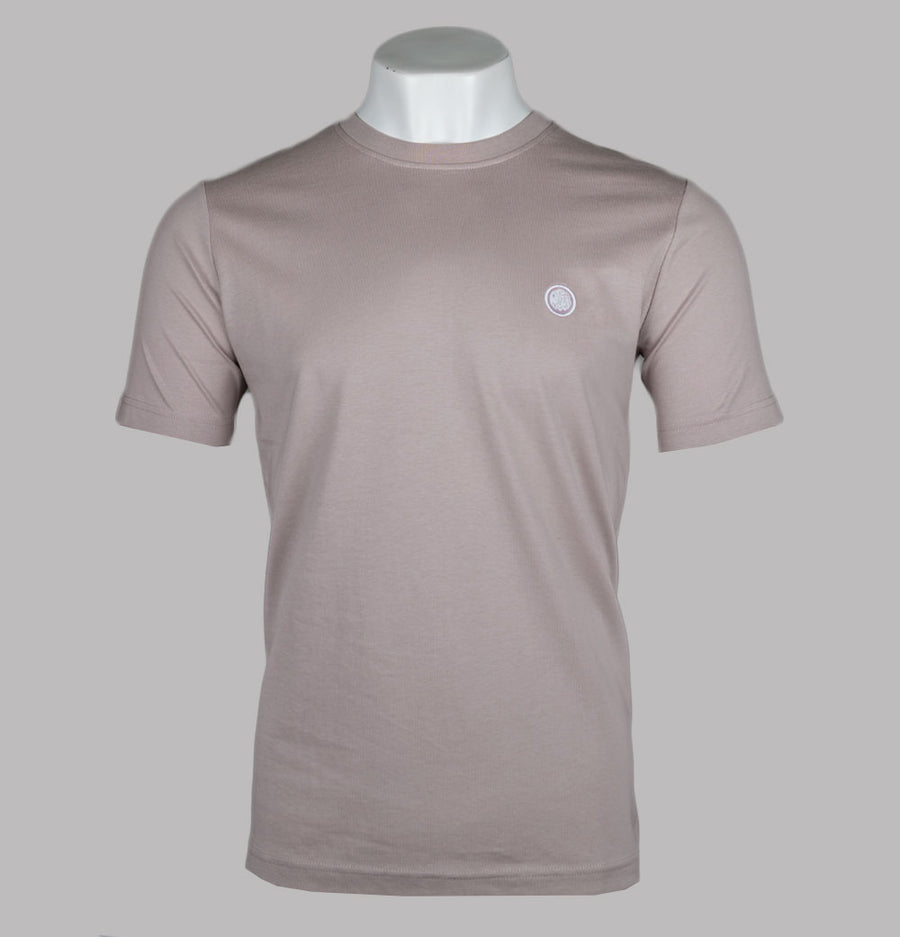 Pretty Green Mitchell T-Shirt Dusky Pink