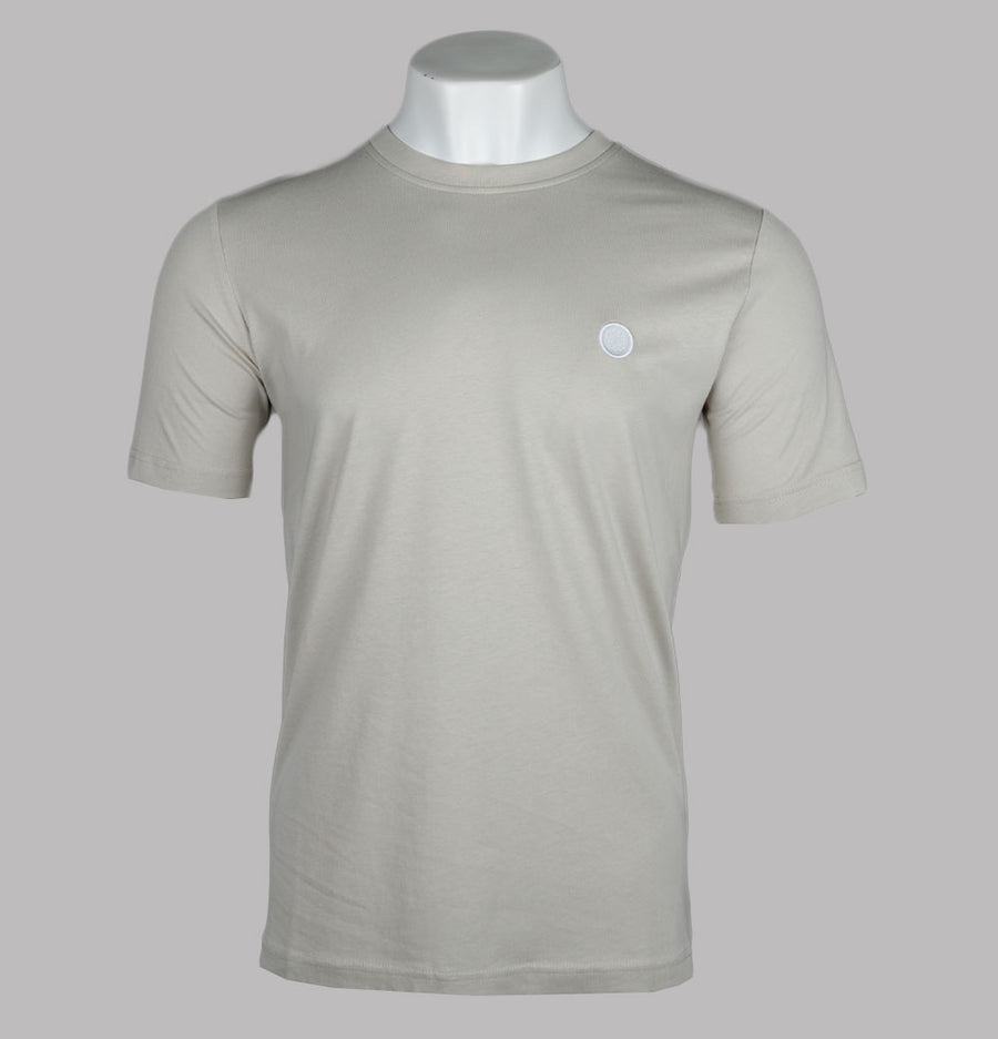 Pretty Green Mitchell T-Shirt Grey Stone