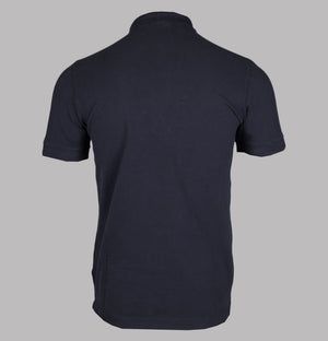 Replay Cotton Pique Polo Shirt Navy