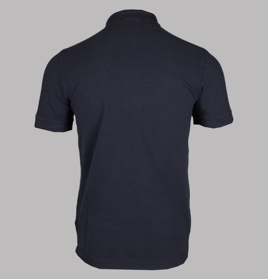 Replay Cotton Pique Polo Shirt Navy