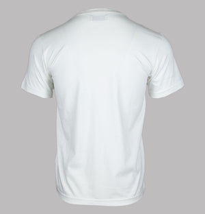 Replay Embroidered R Logo T-Shirt White