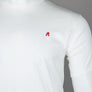 Replay Embroidered R Logo T-Shirt White