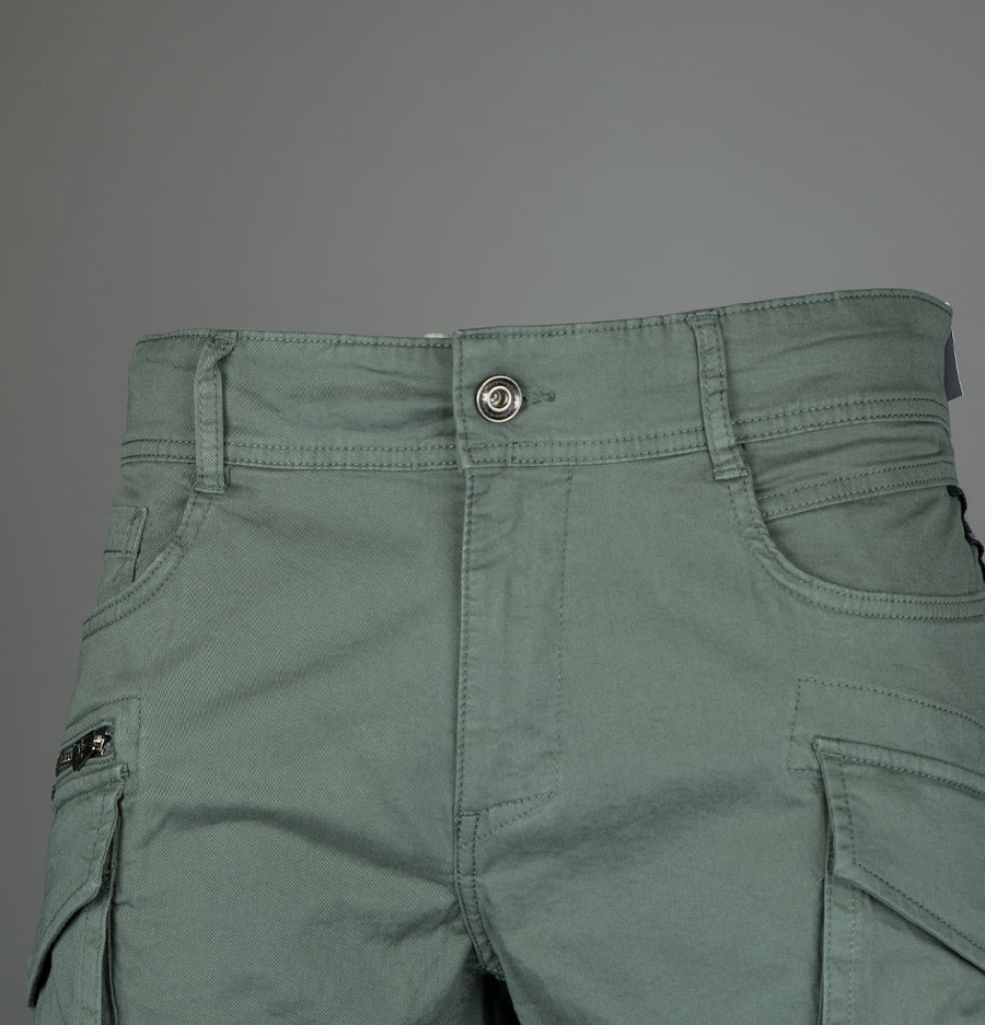 Replay Joe Cargo Shorts Aviator Green