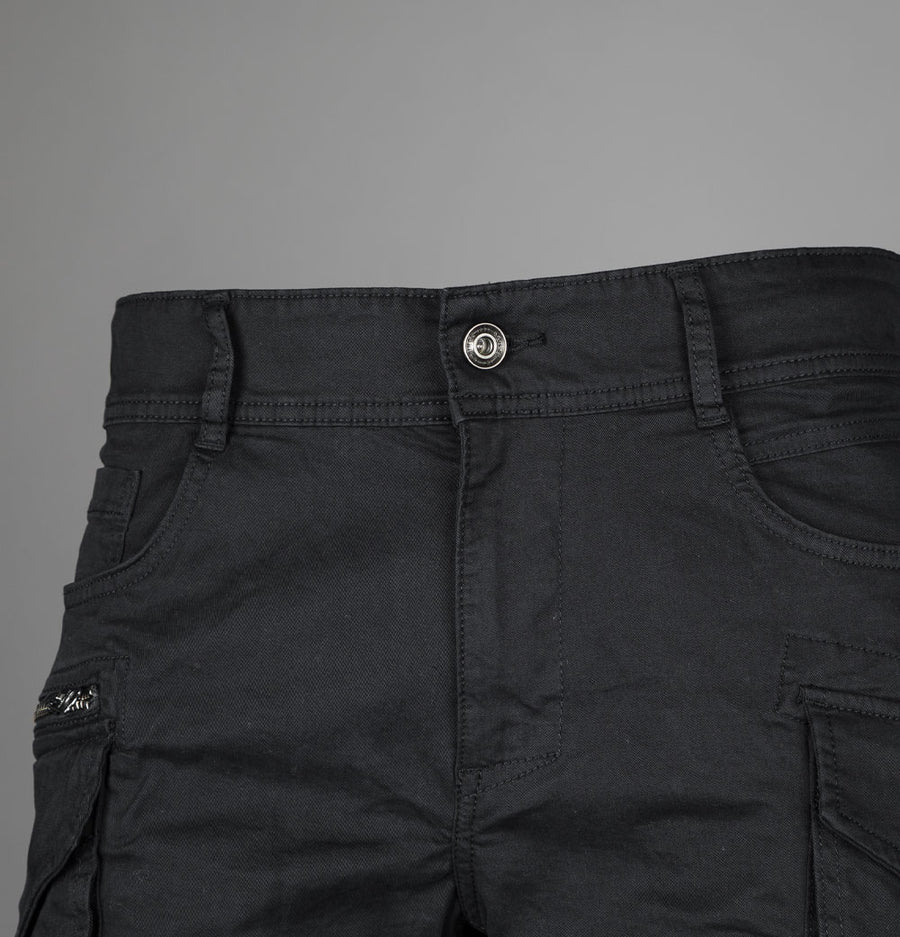 Replay Joe Cargo Shorts Black