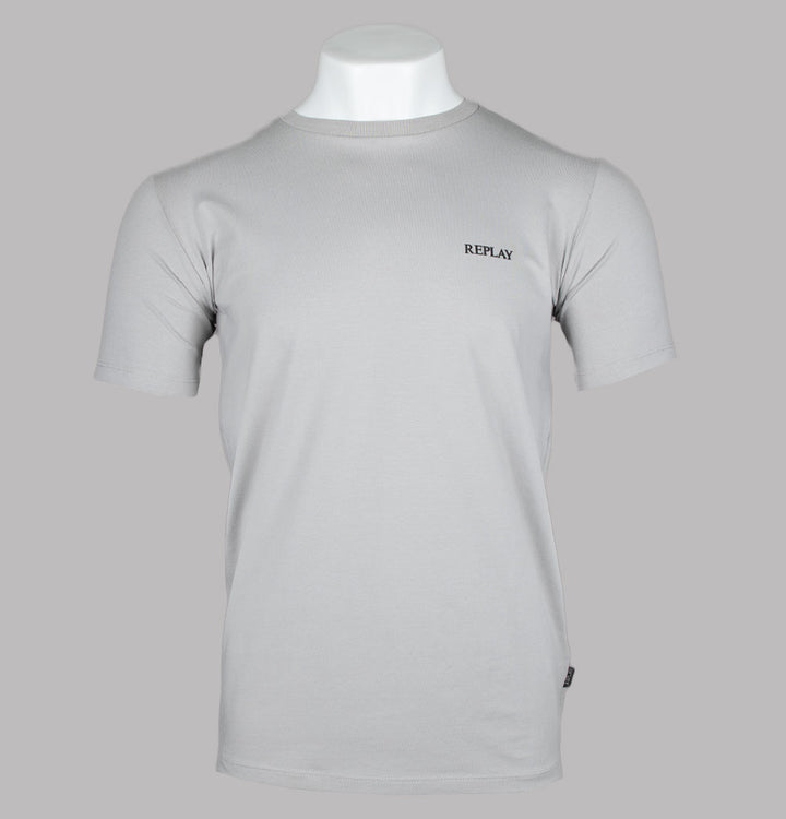Replay Logo T-Shirt Grey