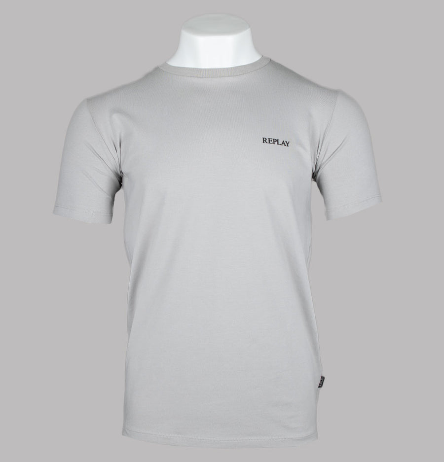 Replay Logo T-Shirt Grey