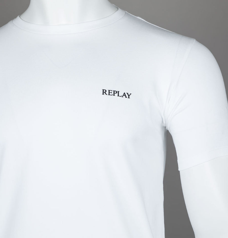 Replay Logo T-Shirt White