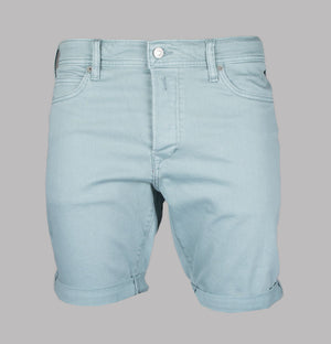 Replay RBJ.981 Tapered Fit Denim Shorts Blue Sugar Paper