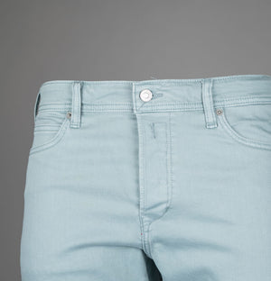 Replay RBJ.981 Tapered Fit Denim Shorts Blue Sugar Paper