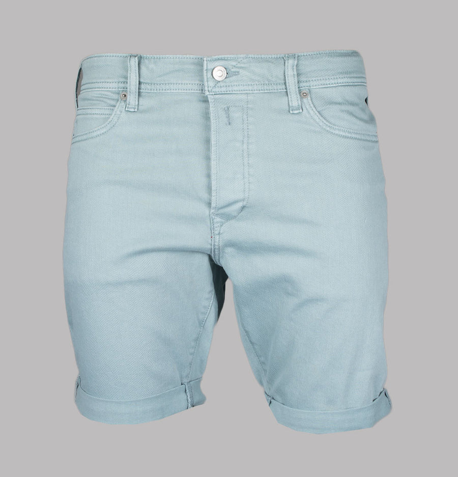 Replay RBJ.981 Tapered Fit Denim Shorts Blue Sugar Paper