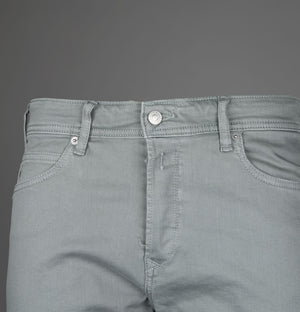 Replay RBJ.981 Tapered Fit Denim Shorts Dim Grey