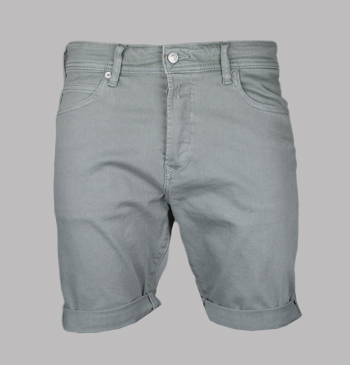 Replay RBJ.981 Tapered Fit Denim Shorts Dim Grey