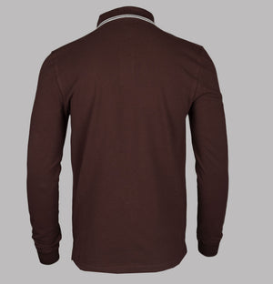 Sergio Tacchini 020 LS Polo Shirt Bitter Chocolate/Gardenia
