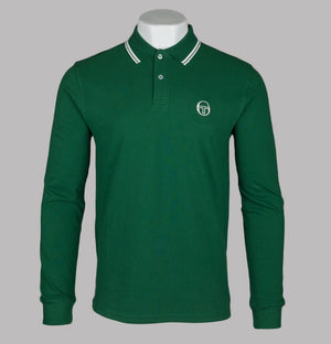 Sergio Tacchini 020 LS Polo Shirt Eden/Gardenia