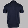 Sergio Tacchini Carezza Knitted Polo Shirt Maritime Blue/Vintage Indigo/Gardenia