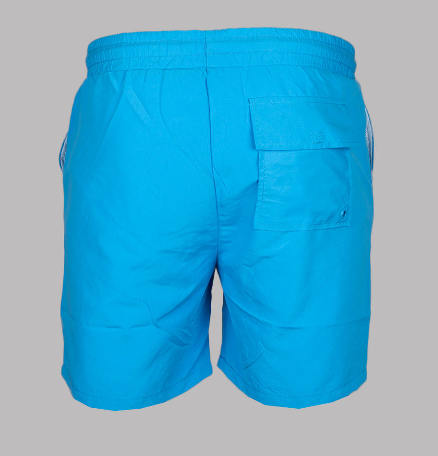 Sergio Tacchini Cordosa Swim Shorts Azure Blue/Gardenia
