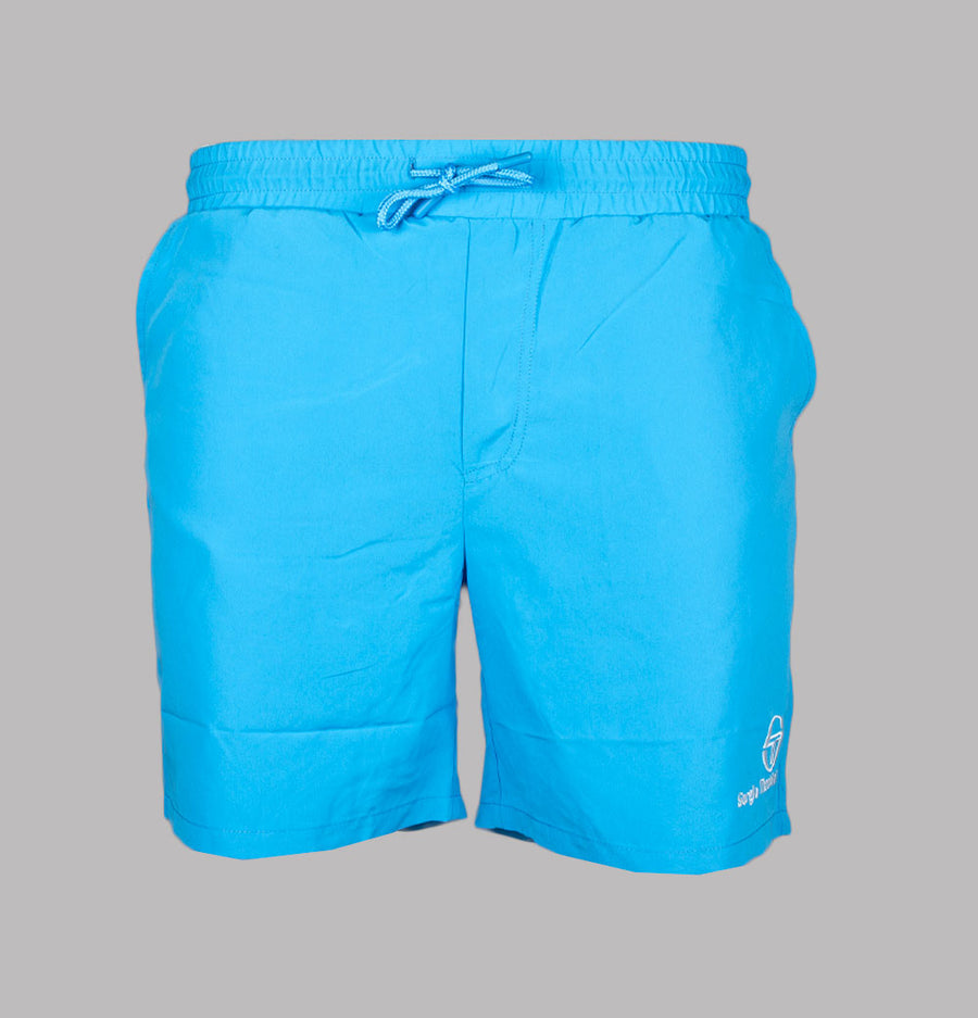 Sergio Tacchini Cordosa Swim Shorts Azure Blue/Gardenia