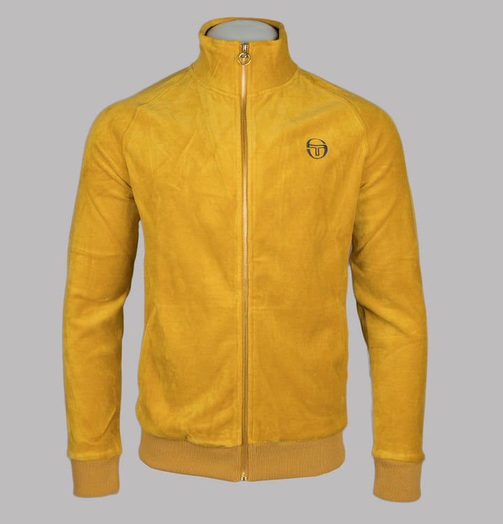 Sergio Tacchini Court Velour Track Top Arrowwood