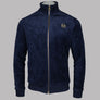 Sergio Tacchini Court Velour Track Top Maritime Blue/Gardenia