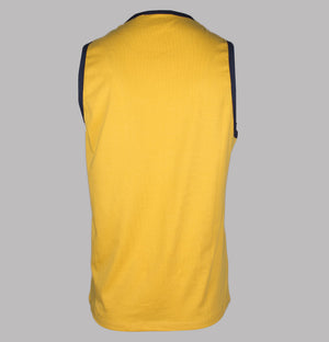 Sergio Tacchini Dallas Tank Top Daffodil/Maritime Blue/Adrenaline Rush