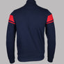 Sergio Tacchini Damarindo 1/4 Zip Sweatshirt Maritime Blue/Adrenaline Rush