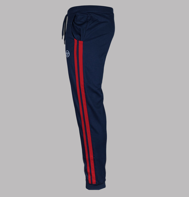 Sergio Tacchini Damarindo Track Pants Maritime Blue/Adrenaline Rush